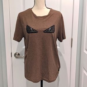 Fendi t-shirt, brown, size XL
